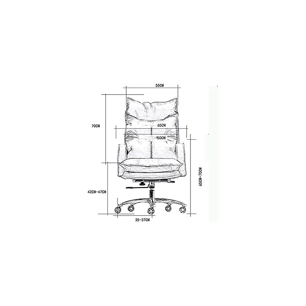 Office Chair Gameschair Leather Boss Chair Office Chair Business Swivel Chair Lift Executive Chair Ergonomic Computer Home Reclining Lounge Chair