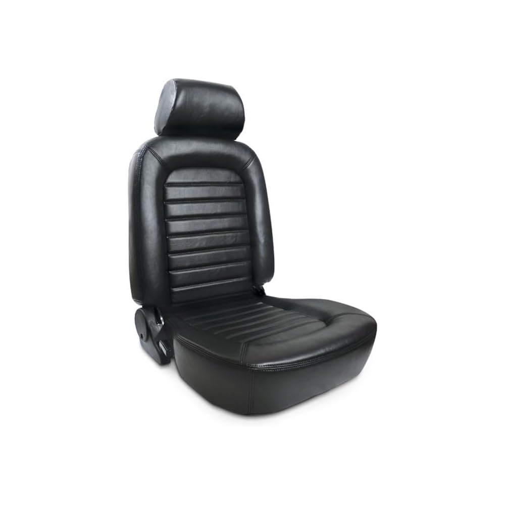 ProCar by Scat 80-1500-51R-LEATHER Black Leather Racing Classic Recliner Right Seat