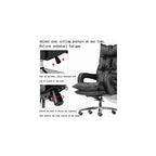Office Chair Gameschair Leather Boss Chair Office Chair Business Swivel Chair Lift Executive Chair Ergonomic Computer Home Reclining Lounge Chair