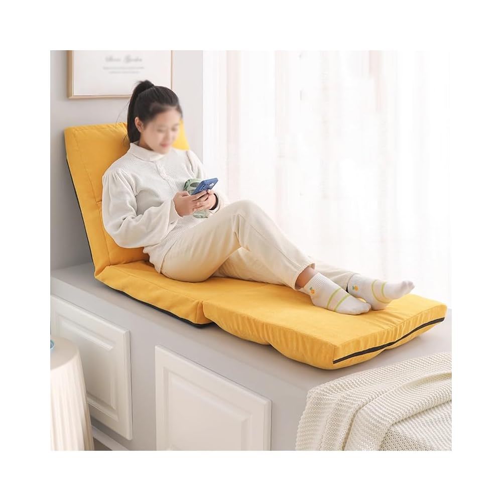 Three Fold Lazy Sofa Tatami Bedroom Chair Folding Single Lounge Bay Window